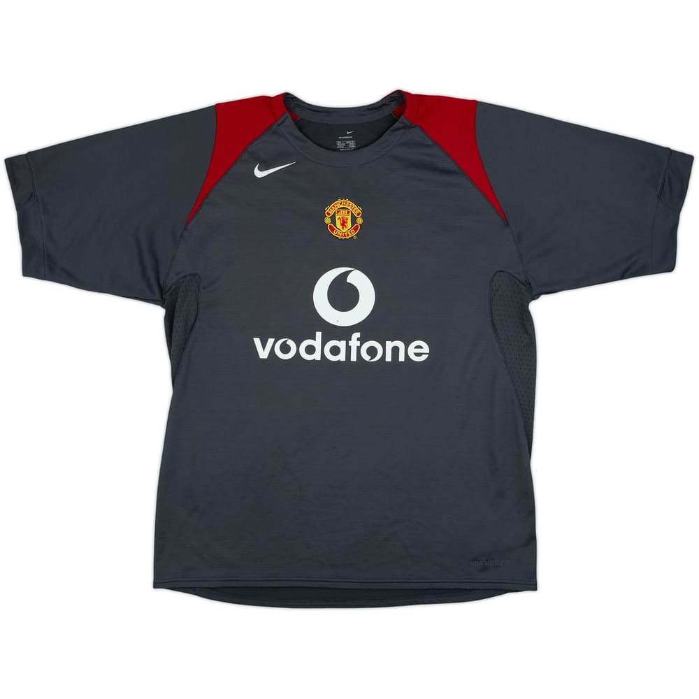 2005-06 Manchester United Nike Training Shirt - 7/10 - (L)