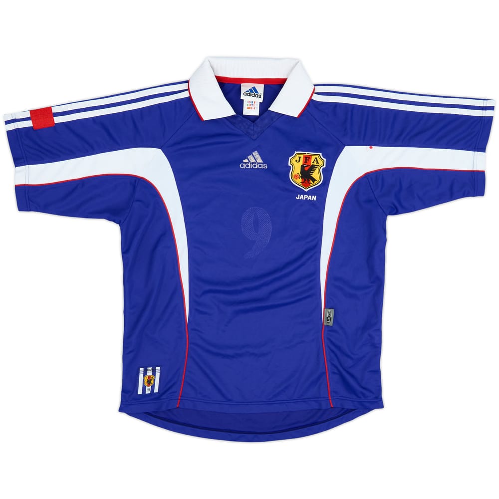 1999-00 Japan Home Shirt Satoshi #9 - 4/10 - (L)