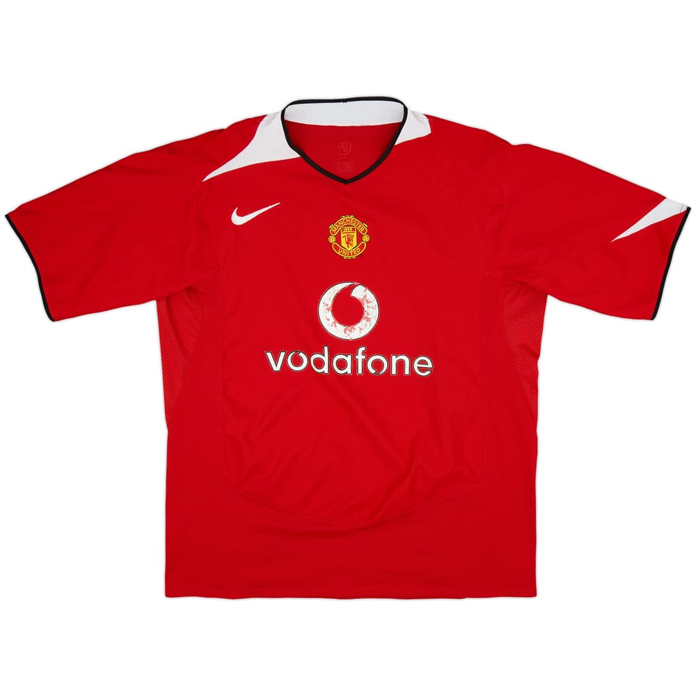2004-06 Manchester United Home Shirt - 5/10 - (L)