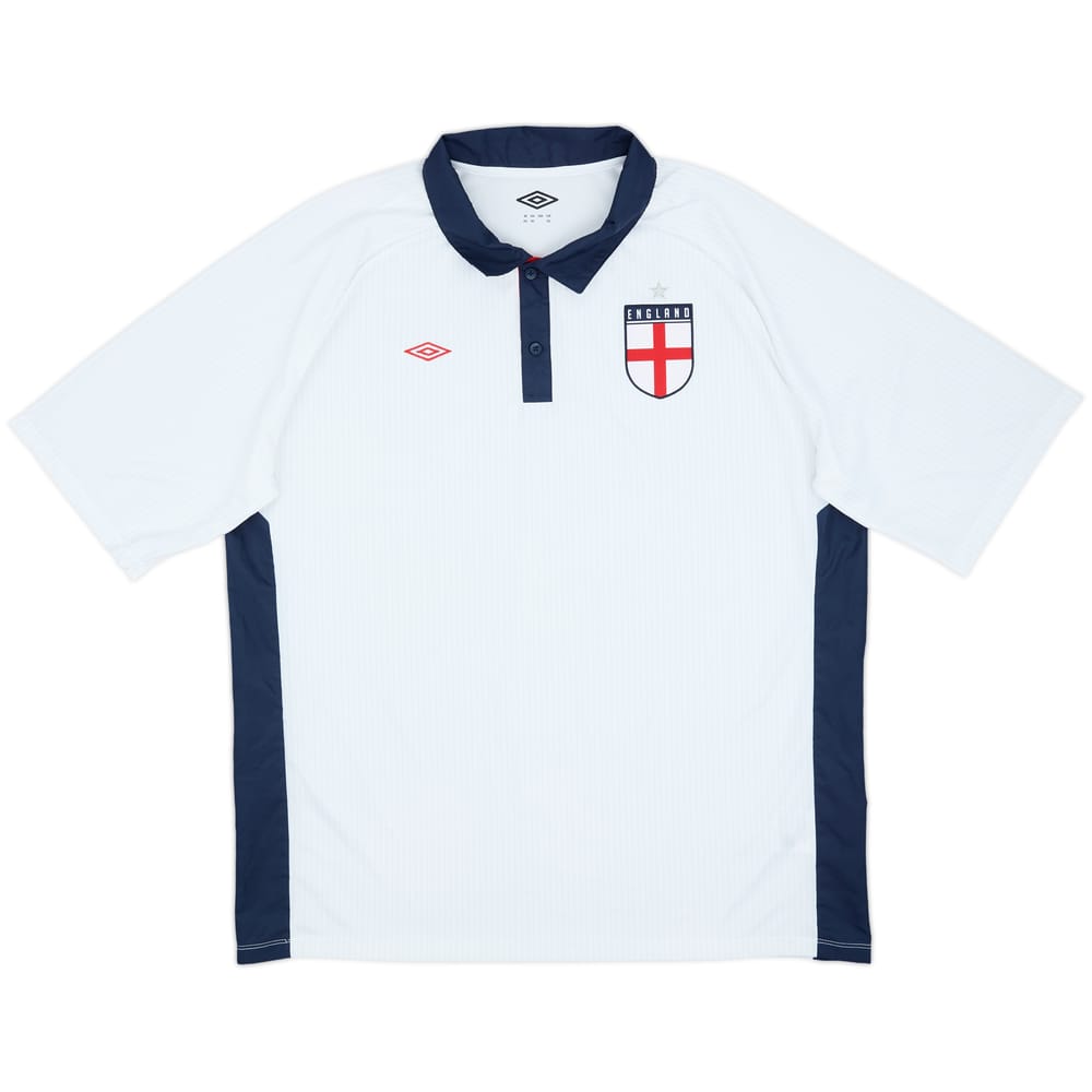 2018-19 England Umbro Polo Shirt - 8/10 - (3XL)