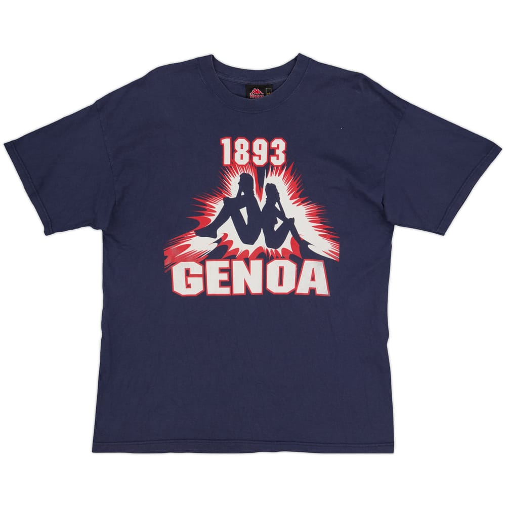 1999-00 Genoa Kappa Cotton Tee - 8/10 - (XXL)