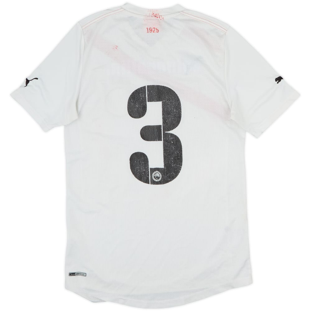2011-12 Olympiakos Away Shirt #3 - 4/10 - (S)