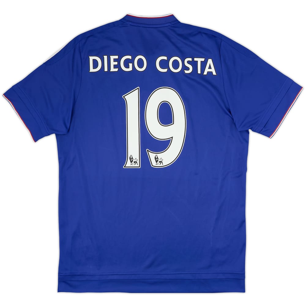 2015-16 Chelsea Home Shirt Diego Costa #19 - 7/10 - (L)