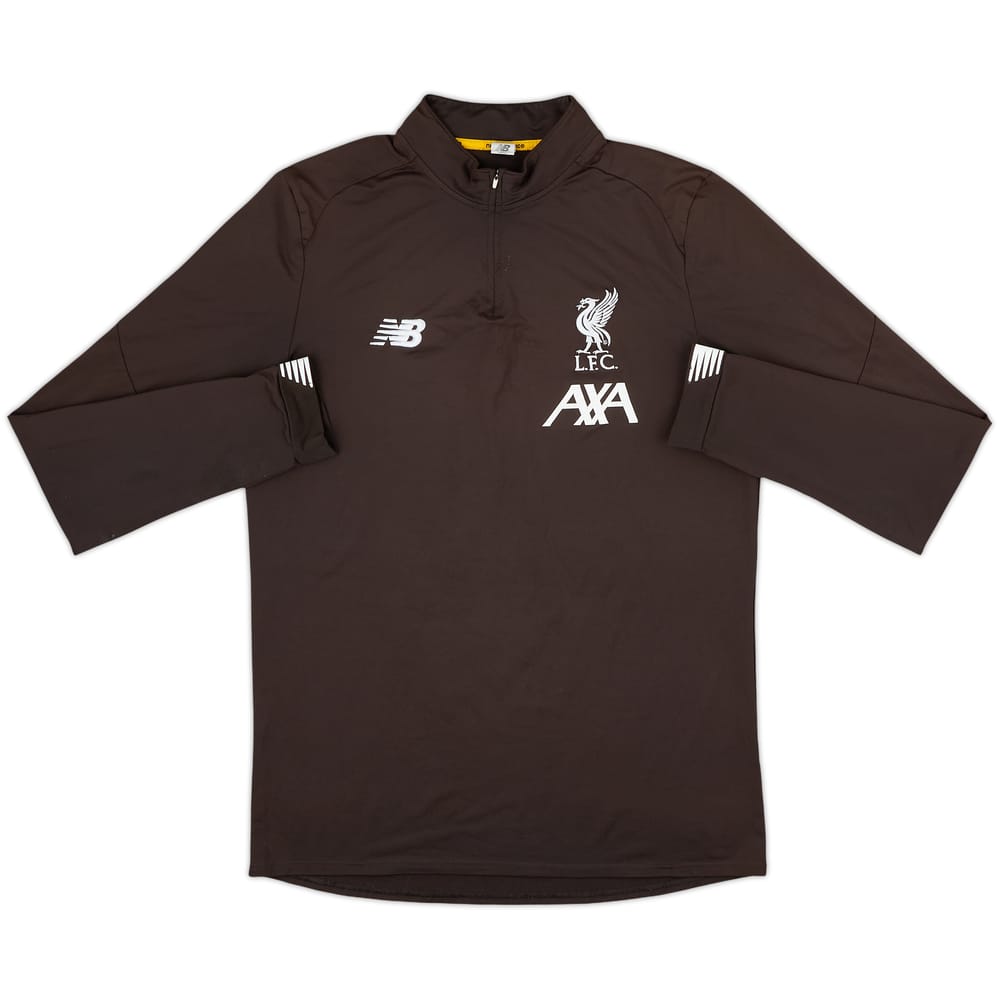 2019-20 Liverpool New Balance 1/4 Zip Drill Top - 7/10 - (L)