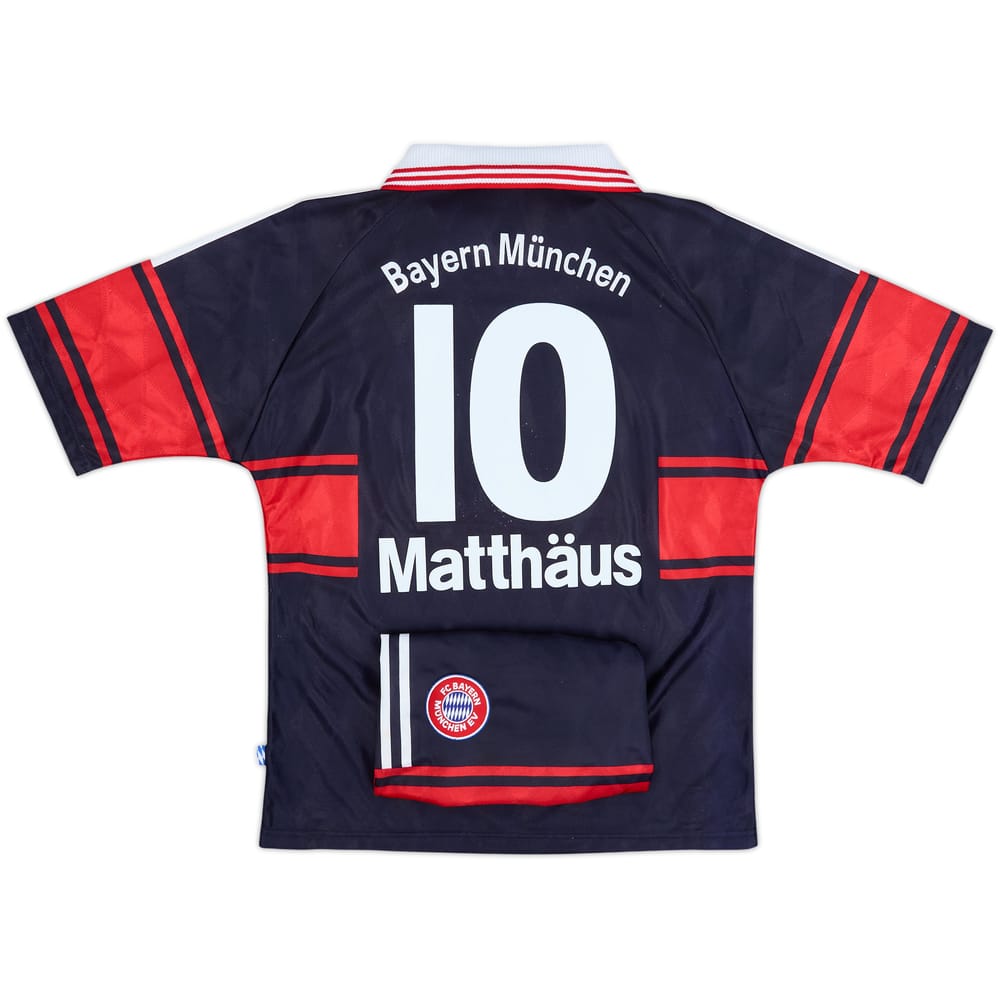 1997-99 Bayern Munich Shirt & Shorts Matthaus #10 - 8/10 - (XL.Boys)