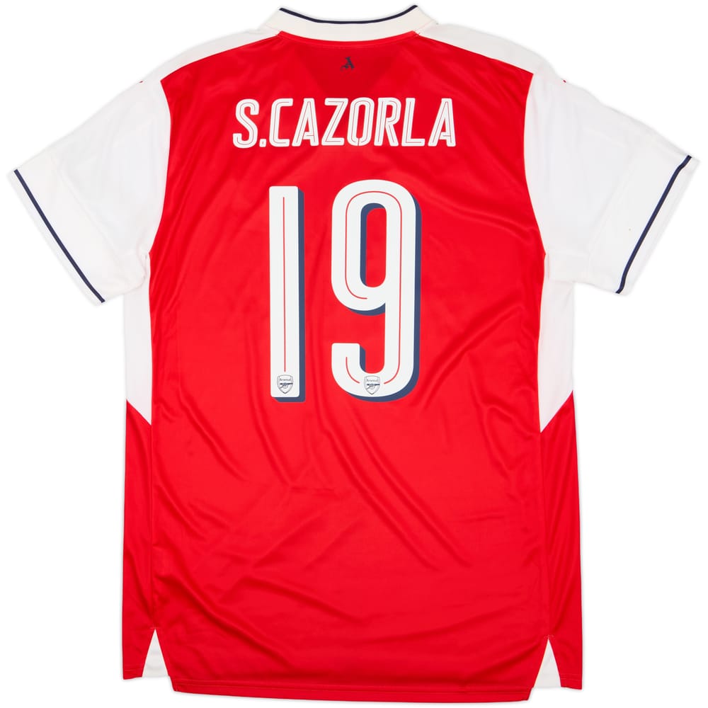 2016-17 Arsenal Home Shirt S.Cazorla #19 (L)