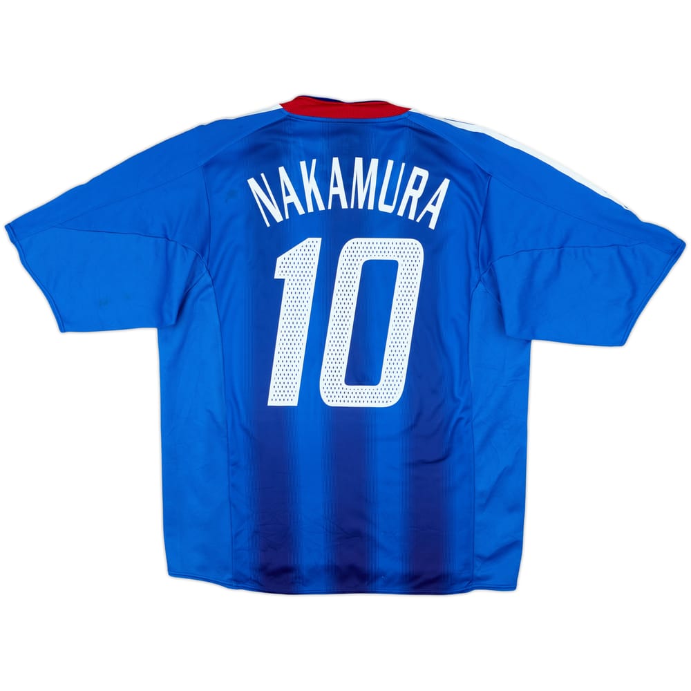 2004-06 Japan Home Shirt Nakamura #10 - 8/10 - (S)