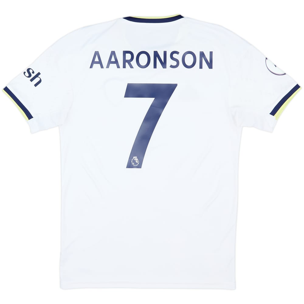 2022-23 Leeds United Home Shirt Aaronson #7 - 9/10 - (S)