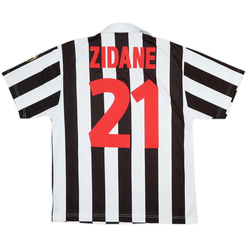 1998-99 Juventus Basic Home Shirt Zidane #21 - 6/10 - (M)