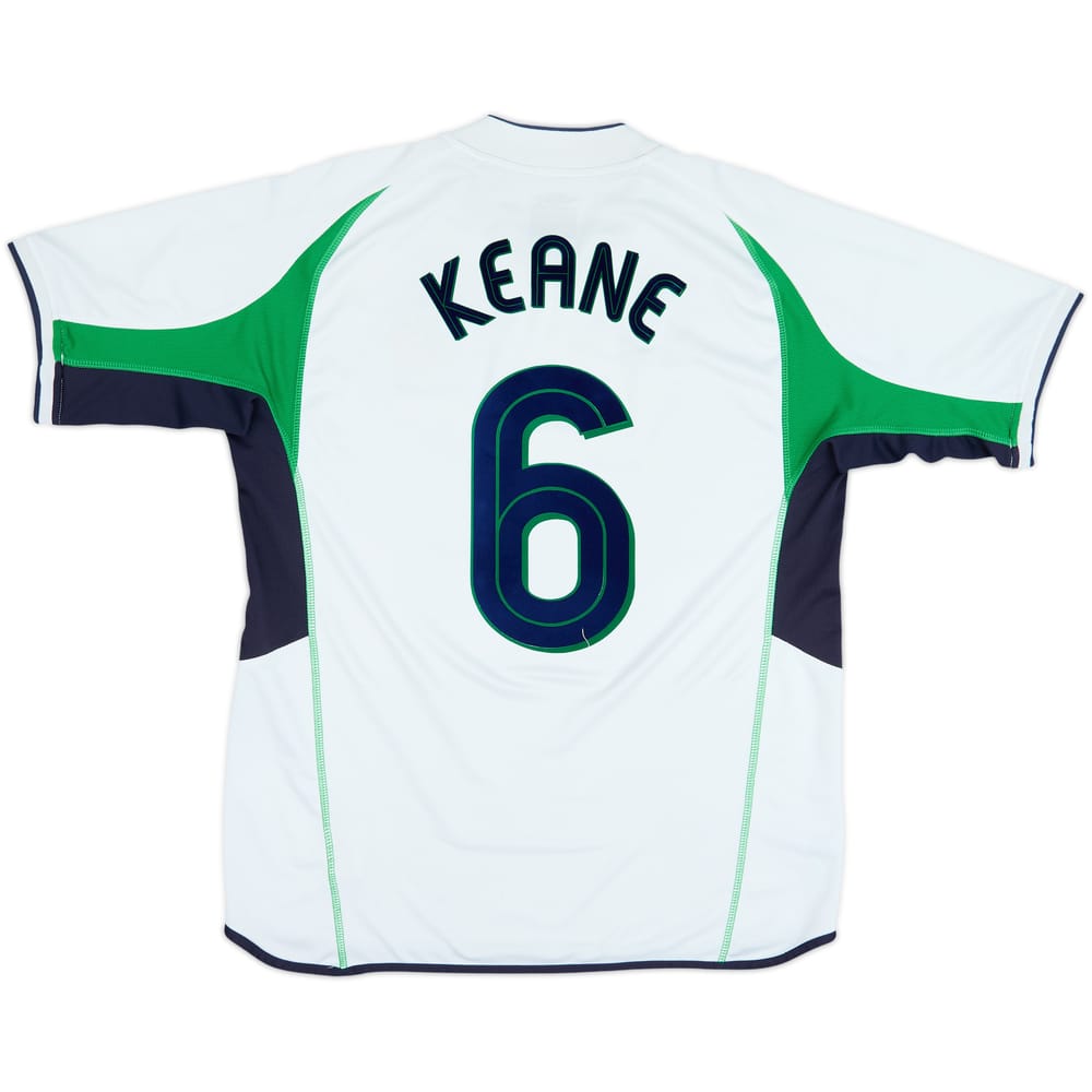 2002-03 Ireland Away Shirt Keane #6 - 5/10 - (L)