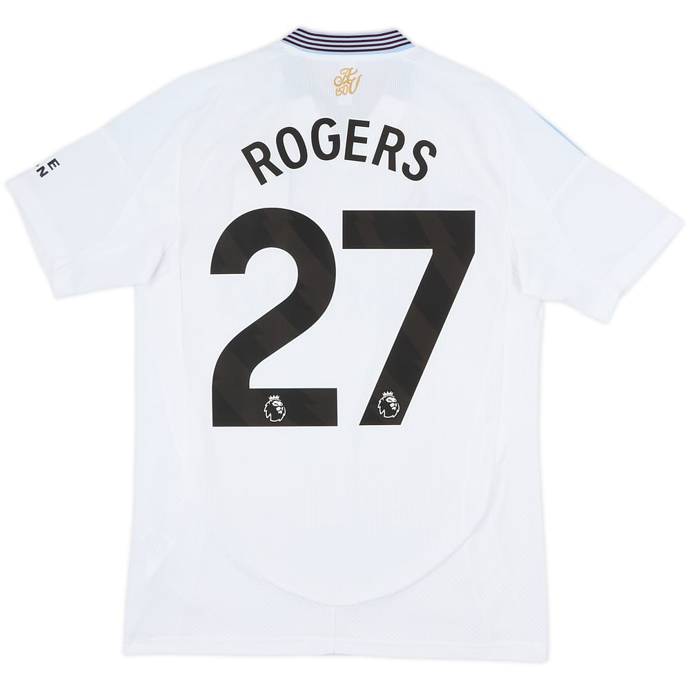 2024-25 Aston Villa Away Shirt Rogers #27 - 10/10 - (S)
