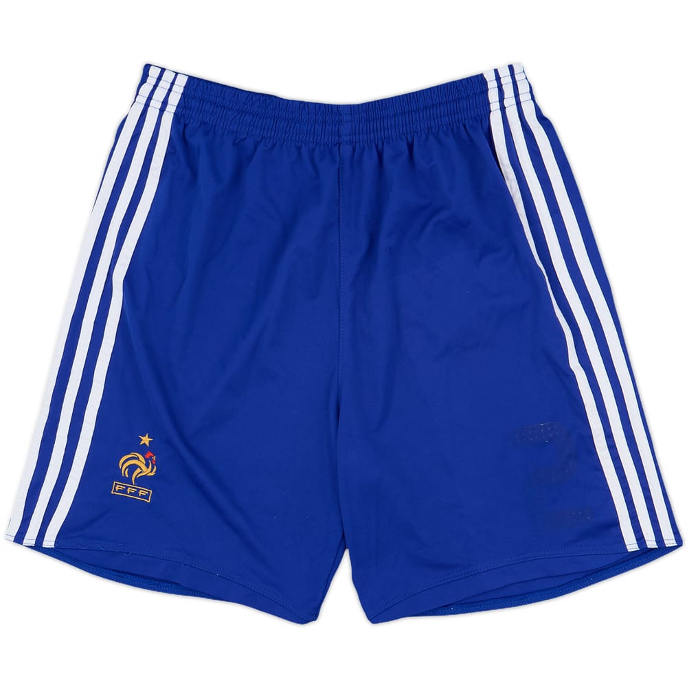 2009-10 France Alternate Home Shorts #2 - 4/10 - (L)