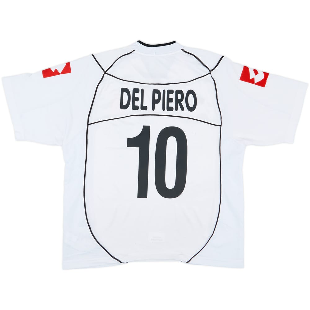 2002-03 Juventus Away Shirt Del Piero #10 - 6/10 - (XXL)