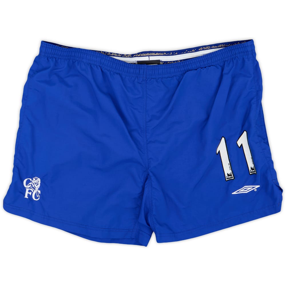 2001-03 Chelsea Home Shorts #11 (Zenden) - 5/10 - (M)