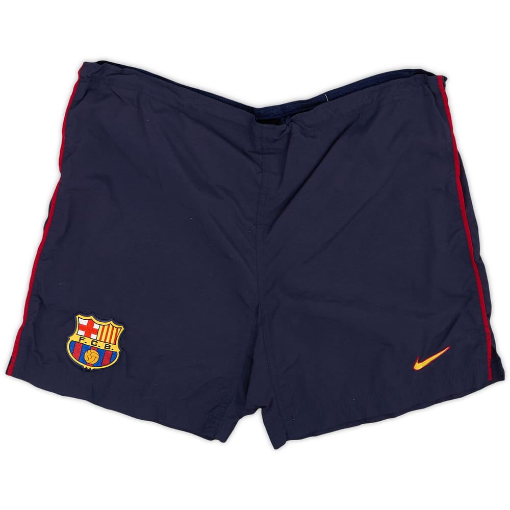 1999-00 Barcelona Away Shorts - 5/10 - (S)