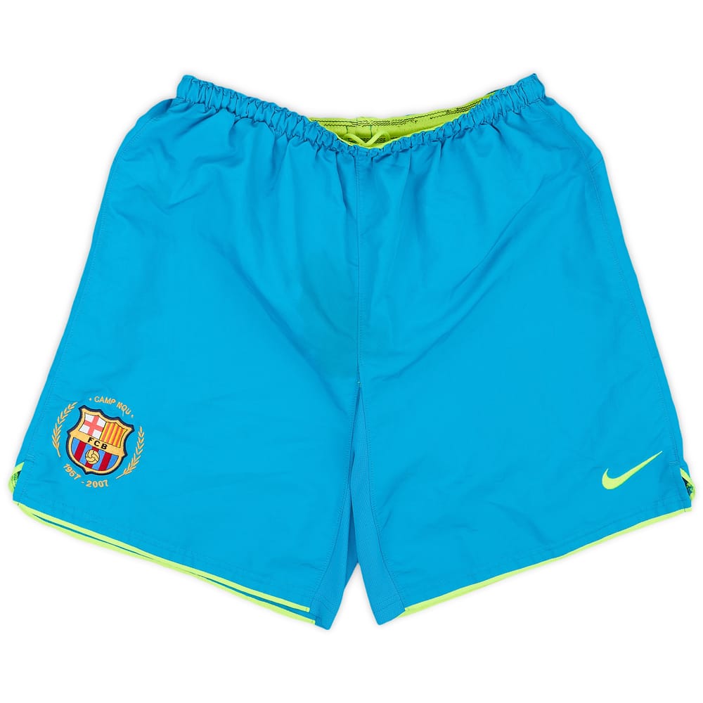 2007-08 Barcelona Away Shorts - 5/10 - (S)