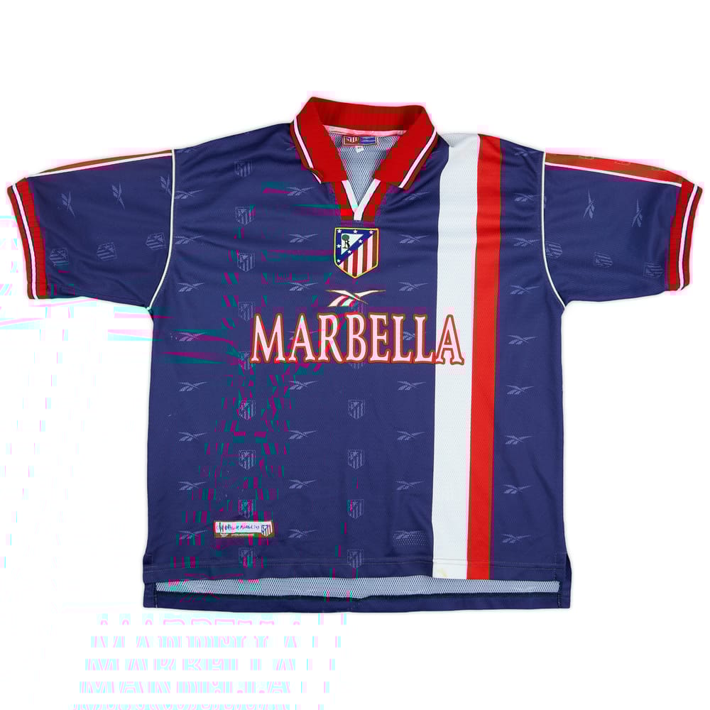 1998-99 Atletico Madrid Away Shirt - 8/10 - (XL)