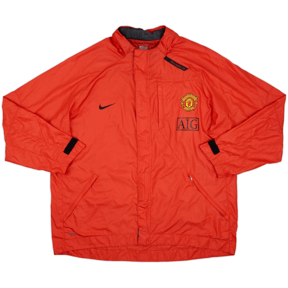 2007-08 Manchester United Nike Rain Jacket - 4/10 - (XL)