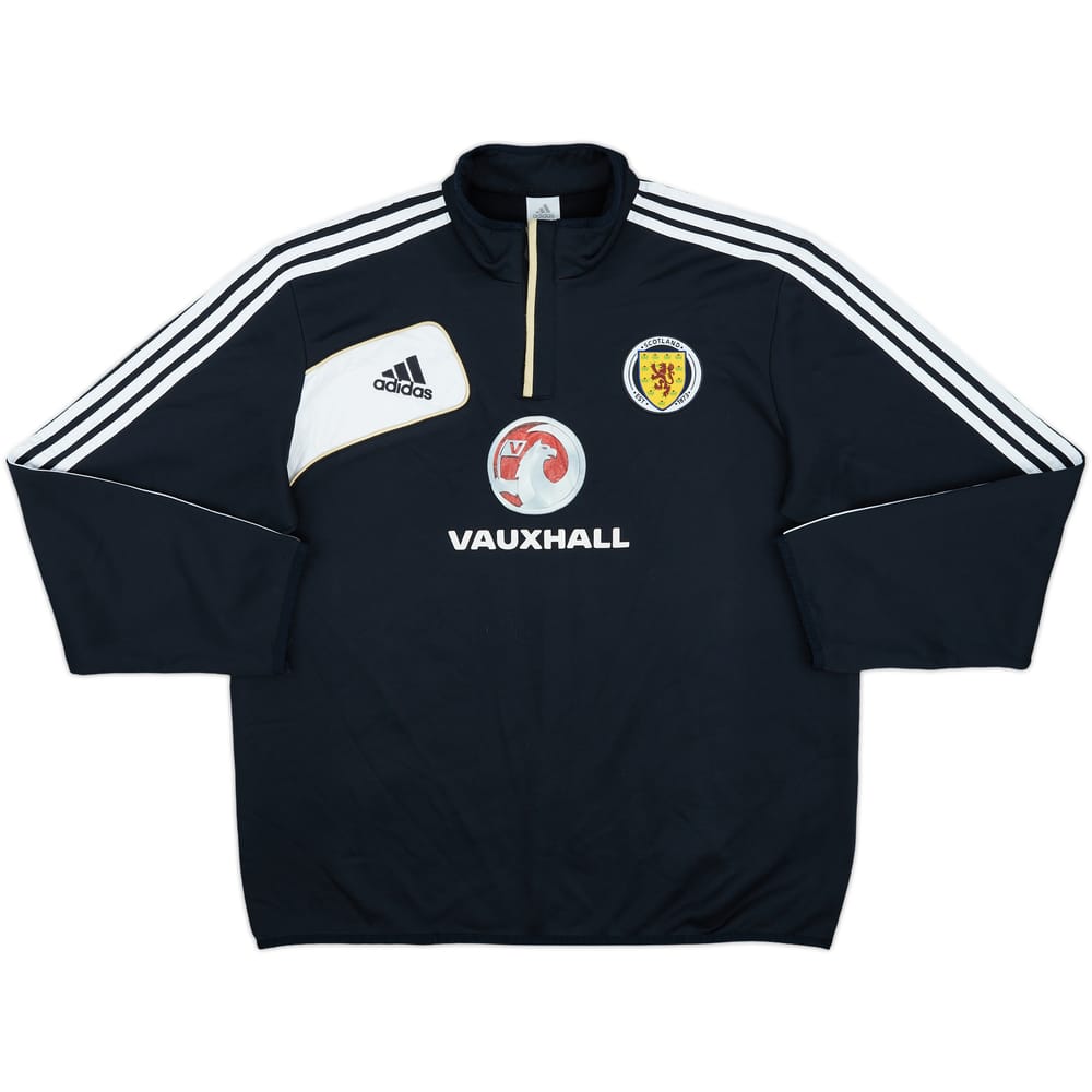 2011-12 Scotland adidas 1/4 Zip Drill Top - 6/10 - (XL)