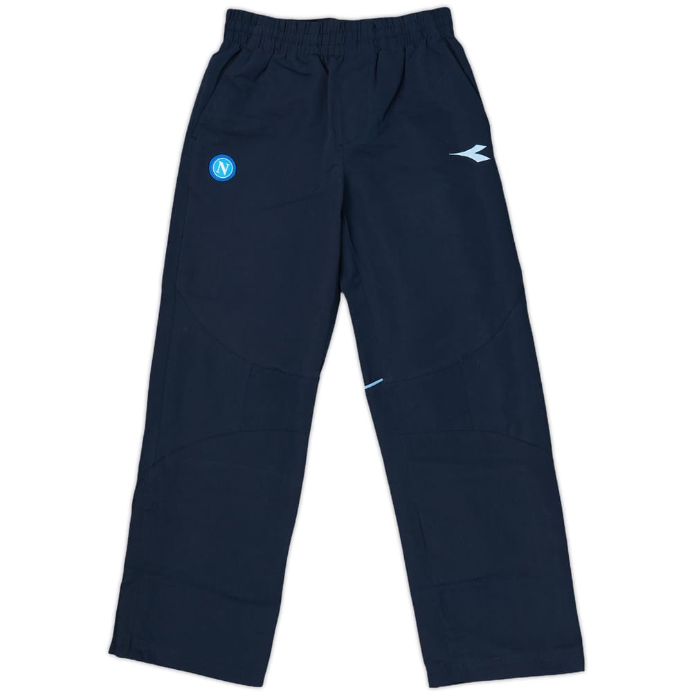 2008-09 Napoli Diadora Track Pants/Bottoms - 10/10 - (S.Boys)
