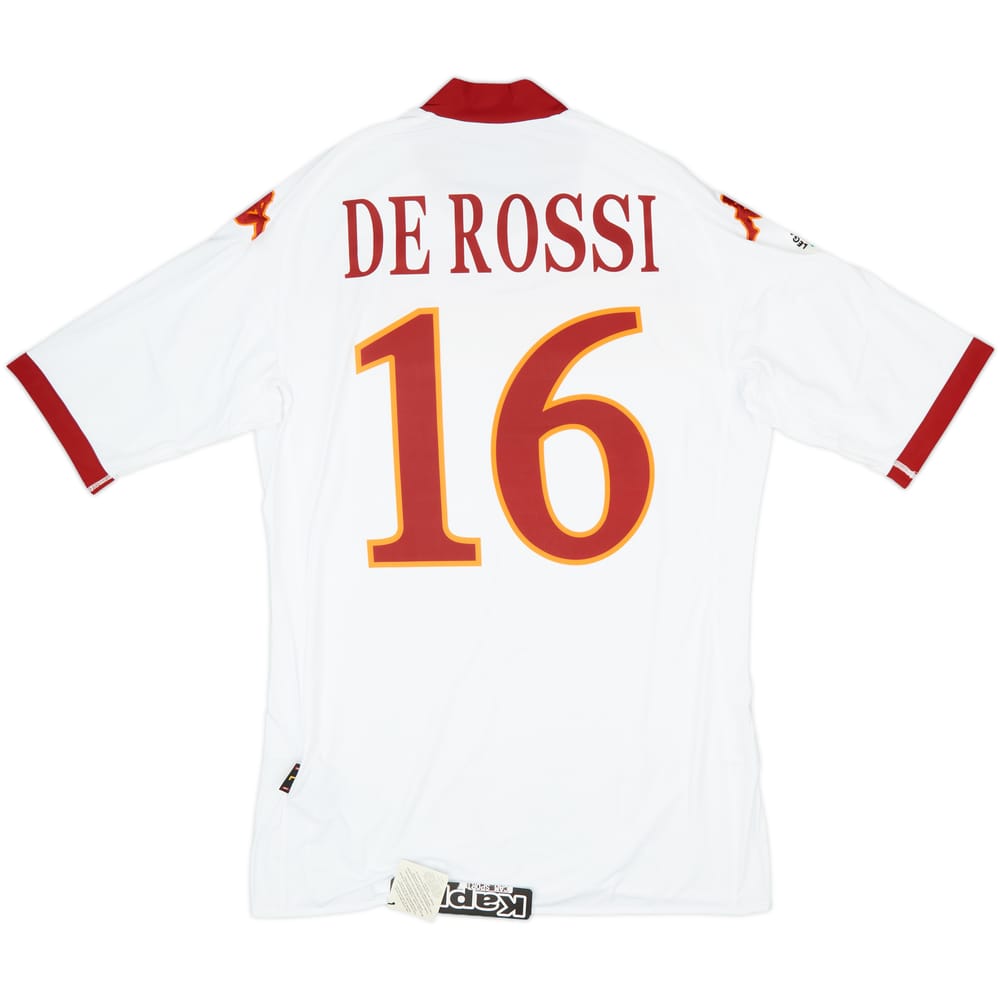 2009-10 Roma Away Shirt De Rossi #16 (L)