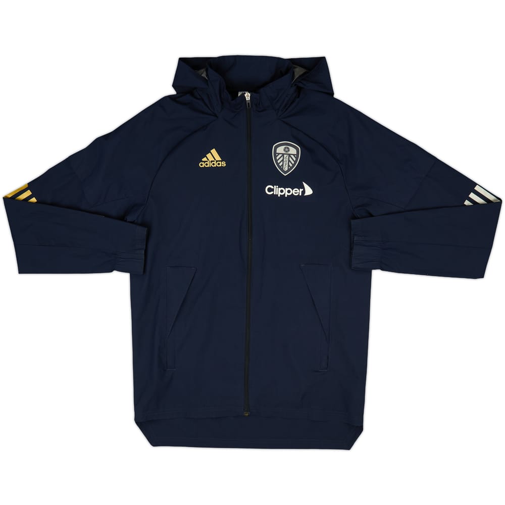 2020-21 Leeds adidas Hooded Track Jacket - 9/10 - (XS)