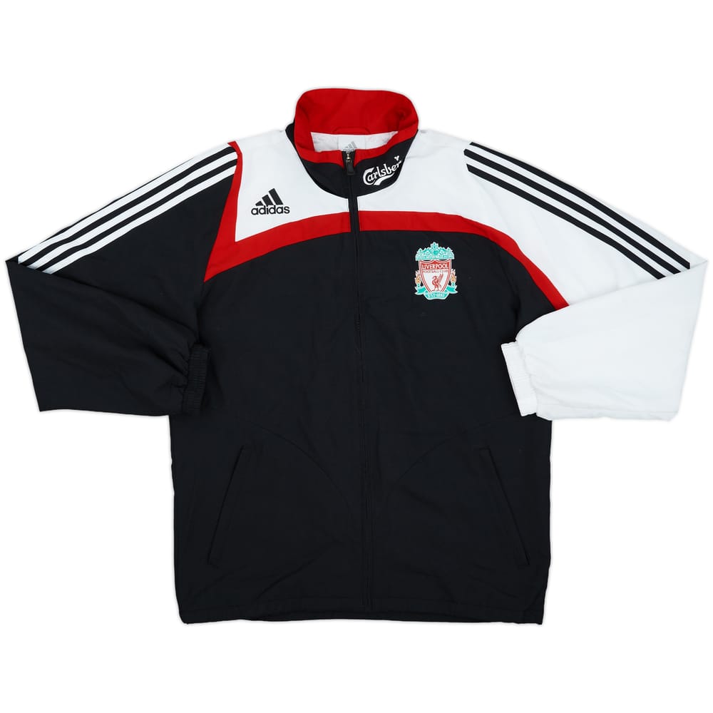 2007-08 Liverpool adidas Track Jacket - 7/10 - (M)