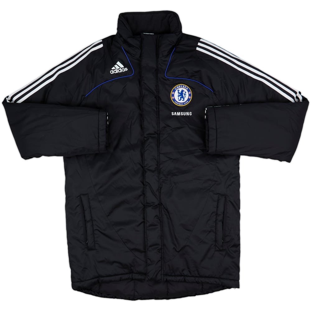 2008-09 Chelsea adidas Padded Bench Coat - 8/10 - (M)