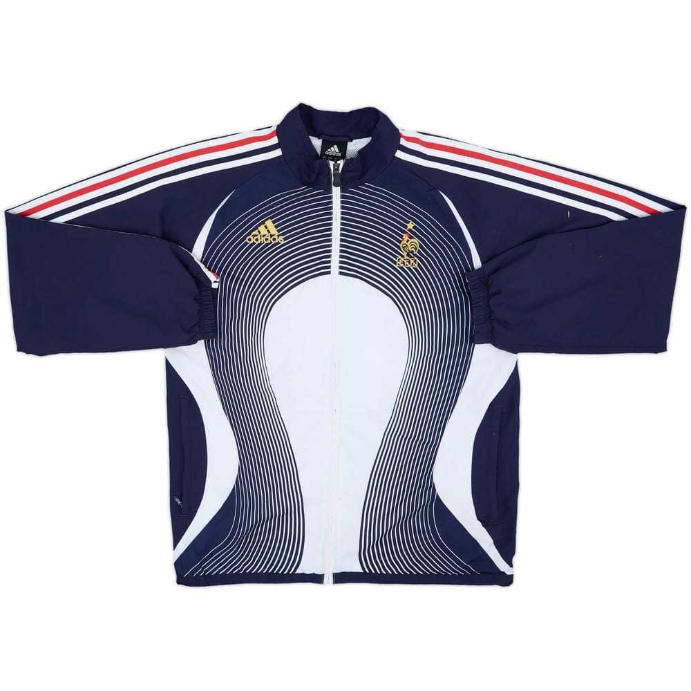 2005-06 France adidas Track Jacket - 6/10 - (M)