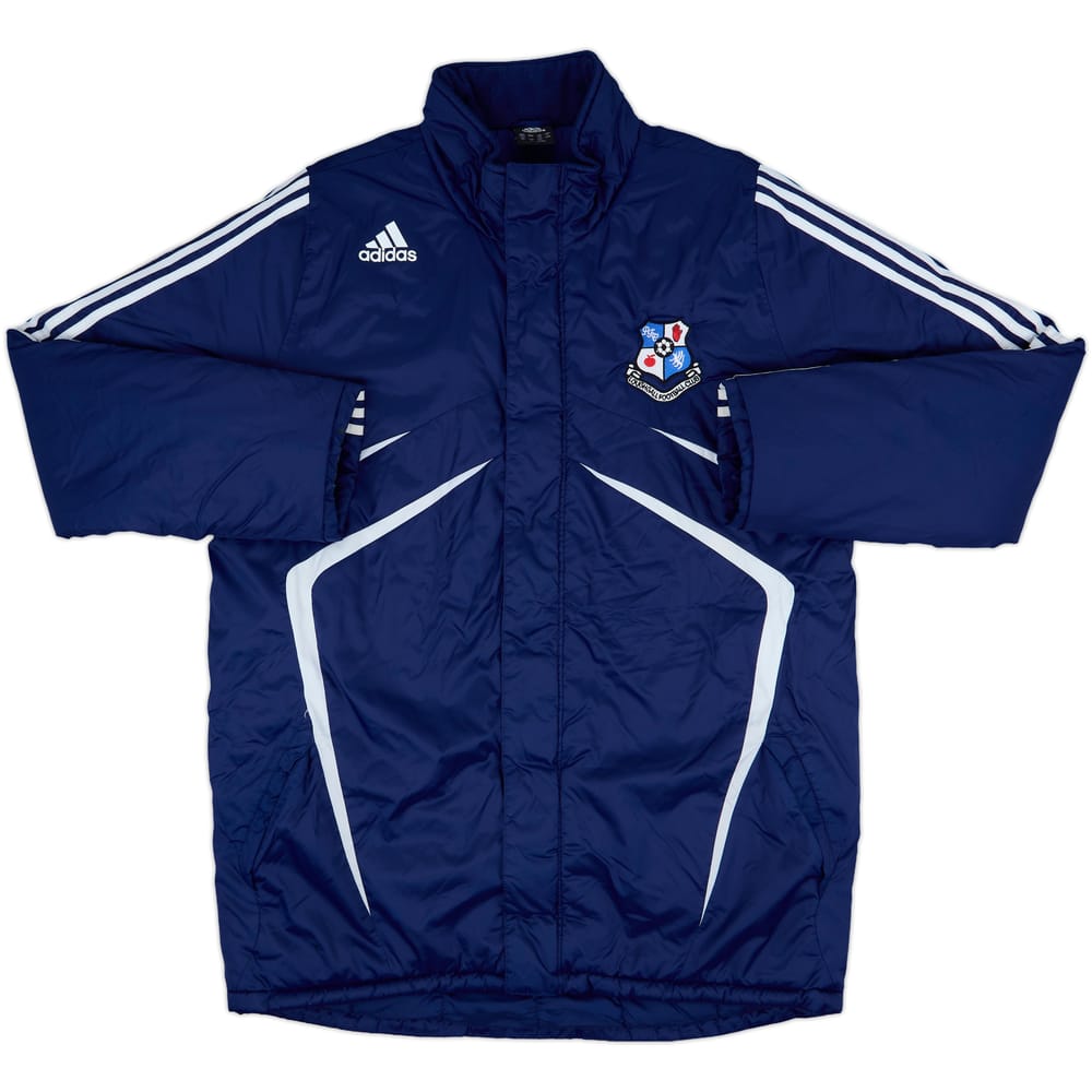 2009-10 Loughgall adidas Padded Bench Coat - 7/10 - (XL)