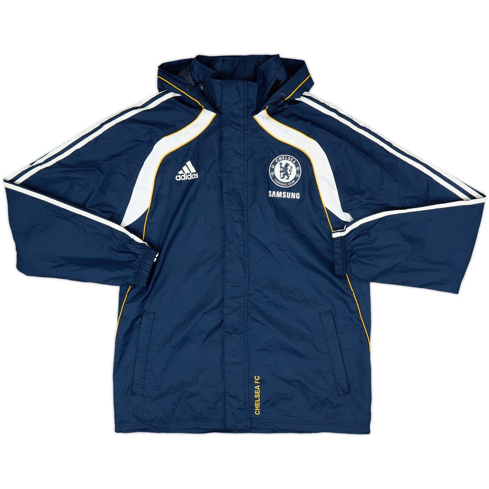 2010-11 Chelsea adidas Hooded Rain Jacket - 6/10 - (L)