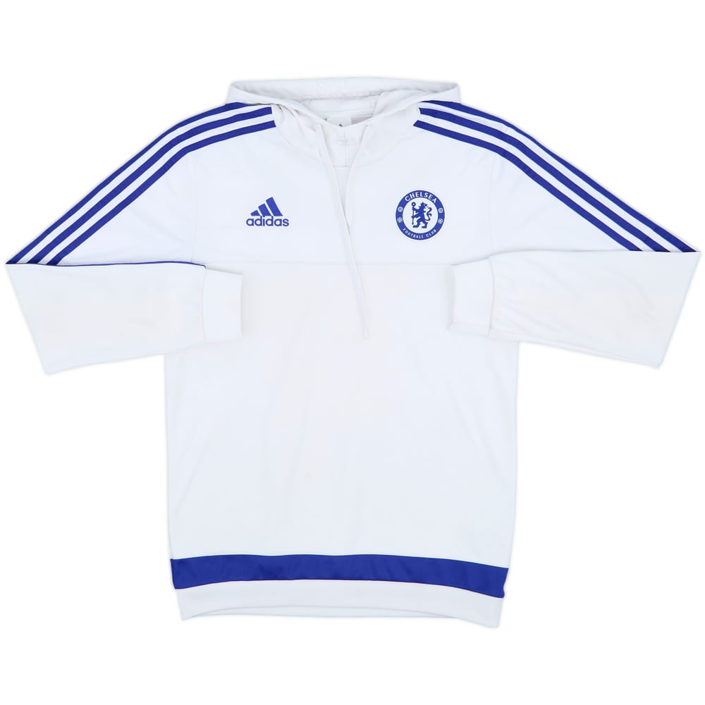 2015-16 Chelsea adidas Hooded Sweat Top - 4/10 - (S)
