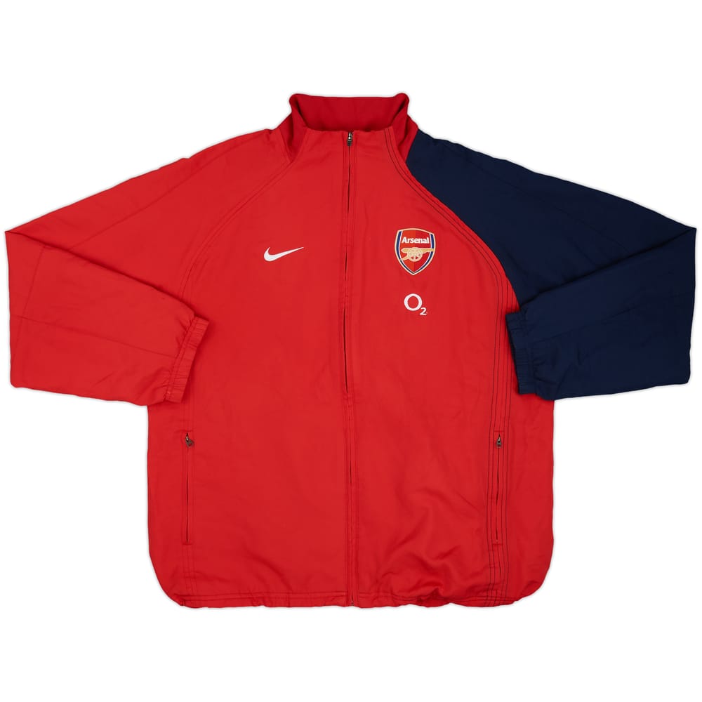 2004-05 Arsenal Nike Track Jacket - 8/10 - (L)