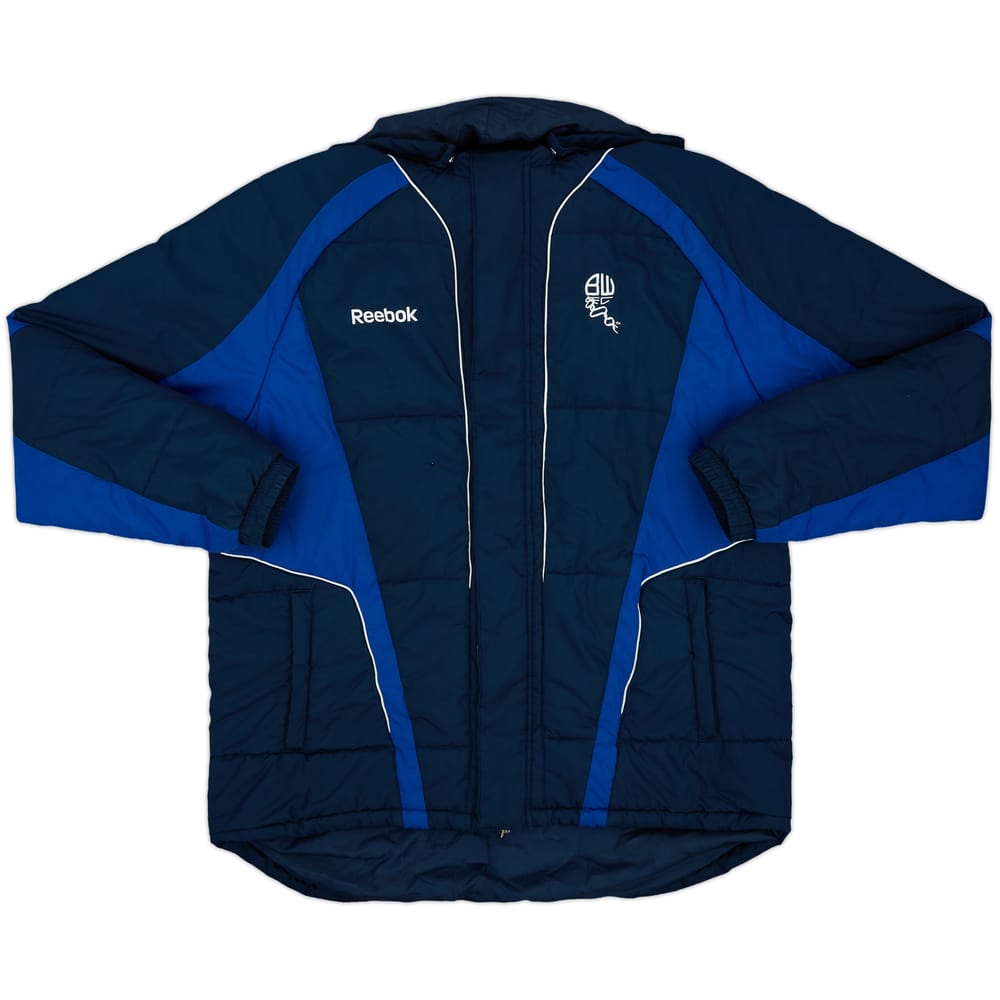 2010-11 Bolton Reebok Padded Bench Coat - 8/10 - (L)