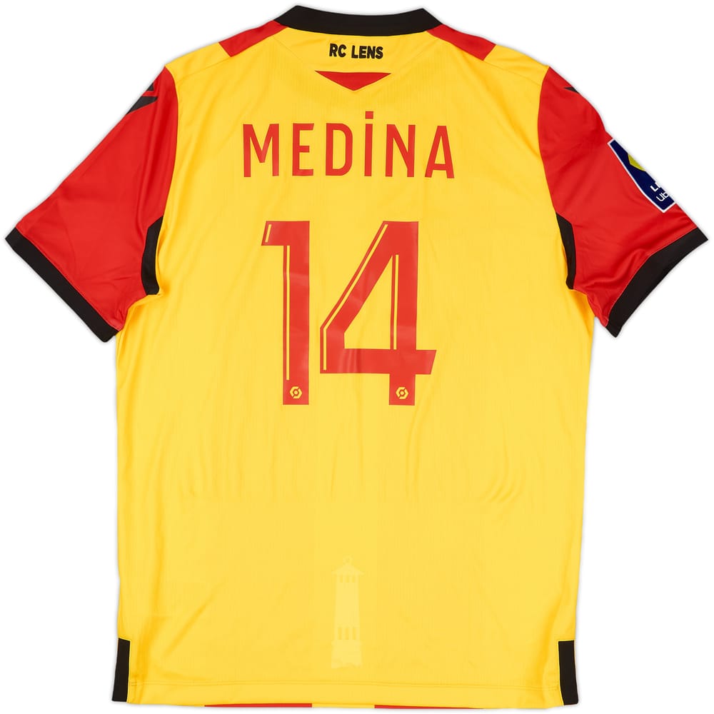 2020-21 Lens Authentic Home Shirt Medina #14 (L)