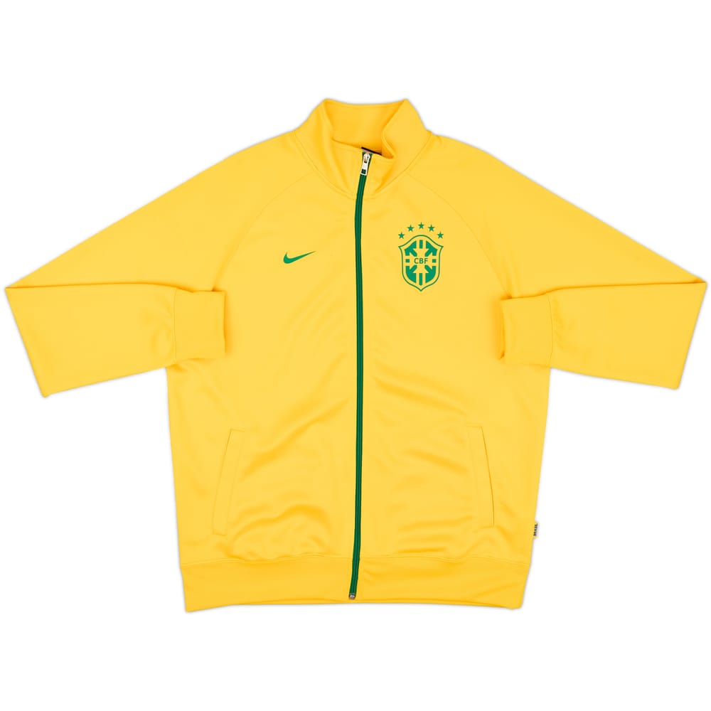 2014-15 Brazil Nike Track Jacket - 8/10 - (L)