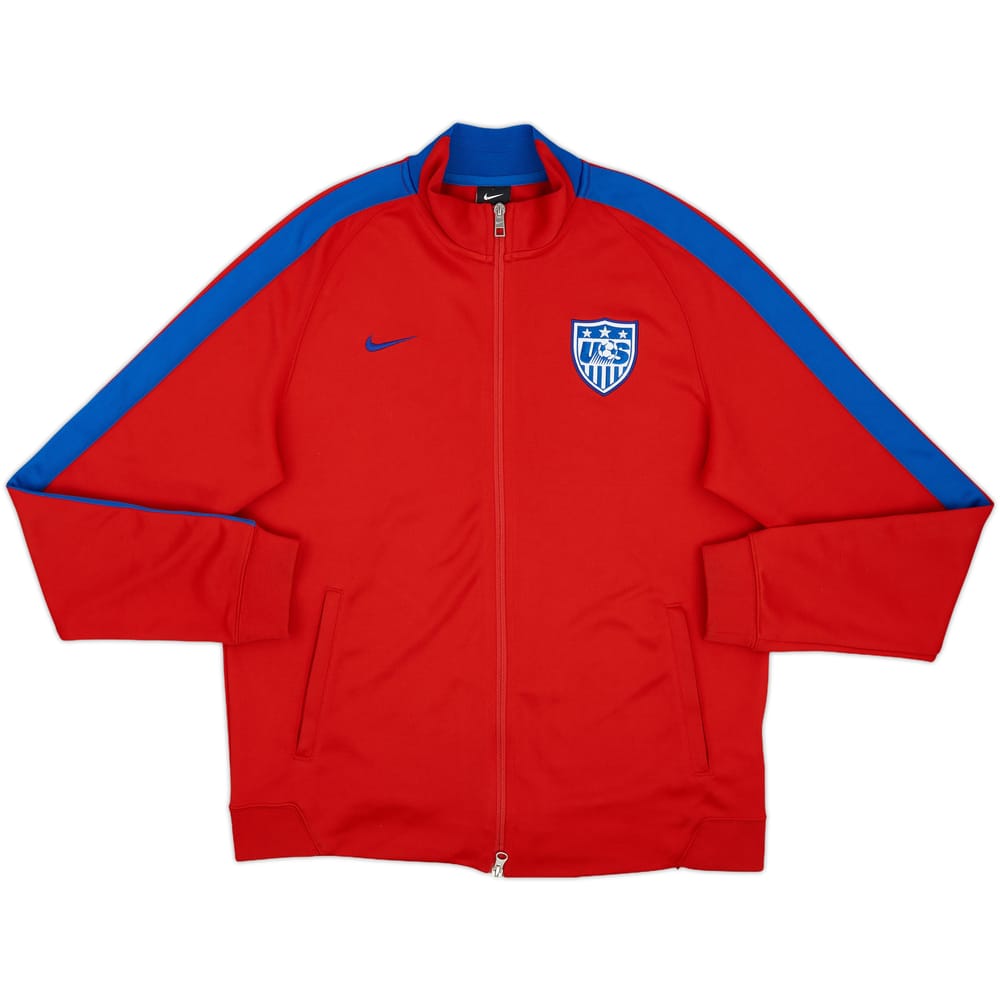 2014-15 USA Nike Track Jacket - 8/10 - (L)