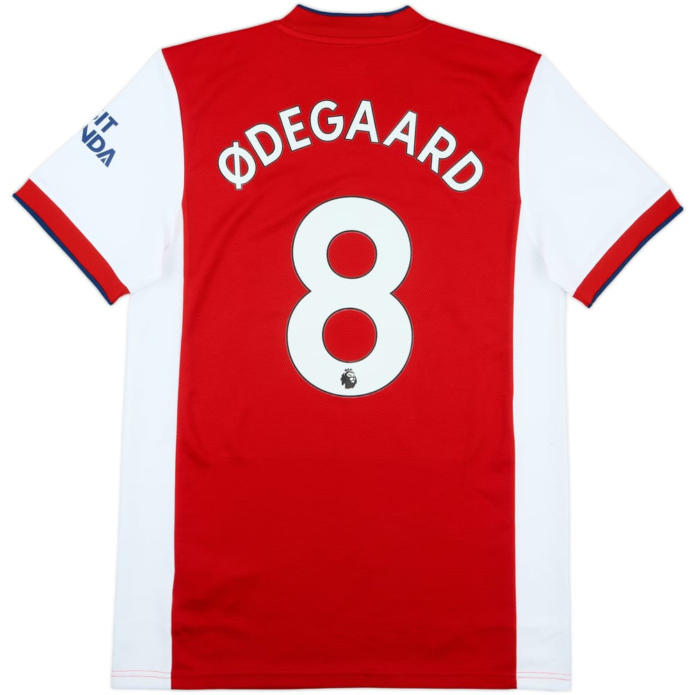 2021-22 Arsenal Home Shirt Odegaard #8 (M)