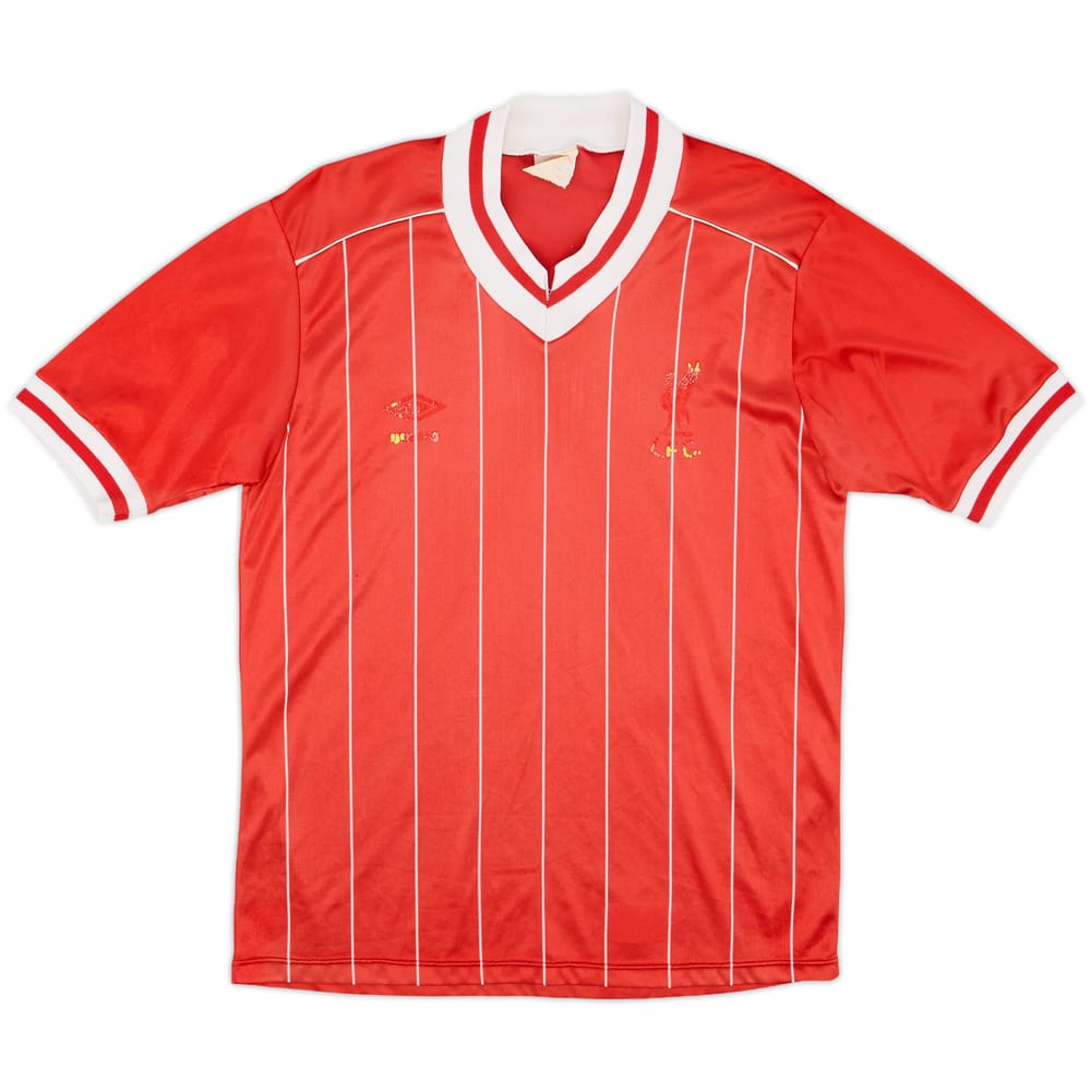 1982-85 Liverpool Home Shirt - 3/10 - (M)