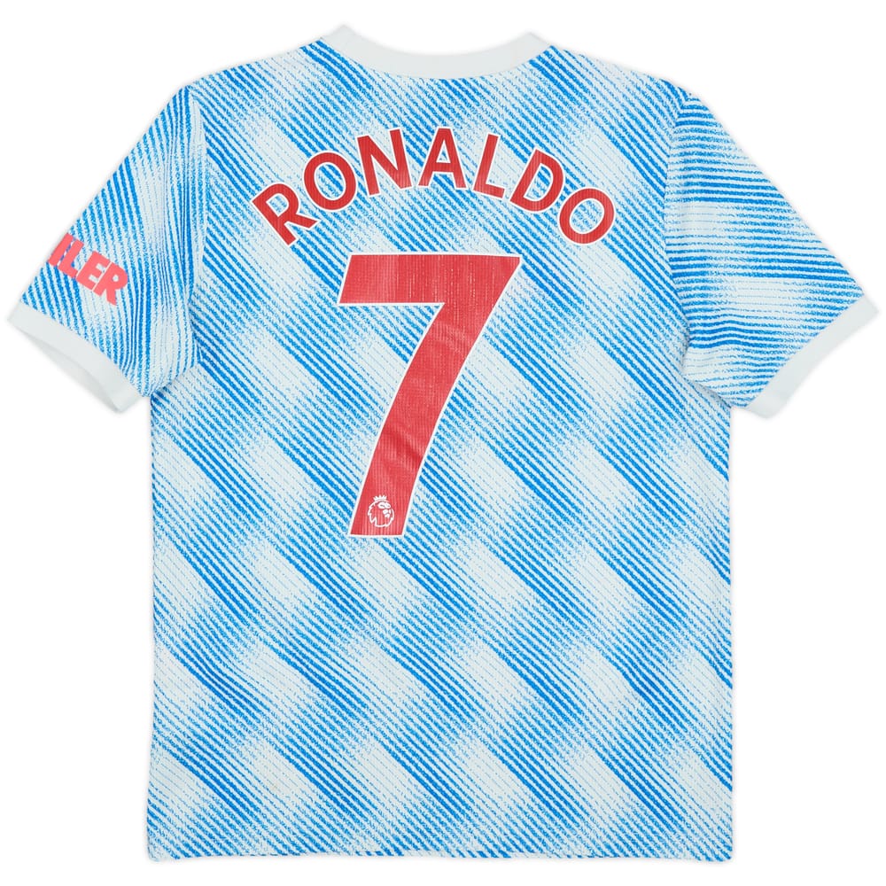 2021-22 Manchester United Away Shirt Ronaldo #7 - 7/10 - (L.Boys)