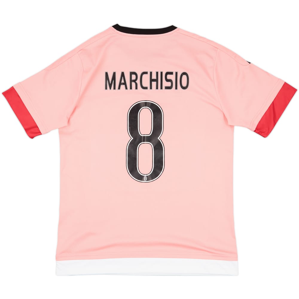 2015-16 Juventus Away Shirt Marchisio #8 - 7/10 - (L)