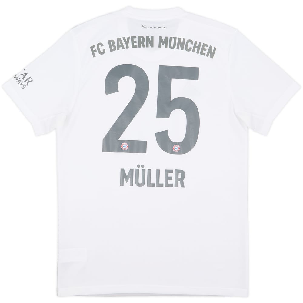 2019-20 Bayern Munich Away Shirt Muller #25 - 8/10 - (M)