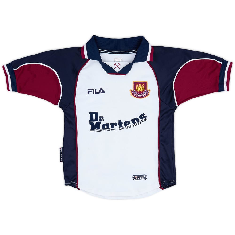 1999-01 West Ham Away Shirt Lampard #18 - 5/10 - (S.Boys)