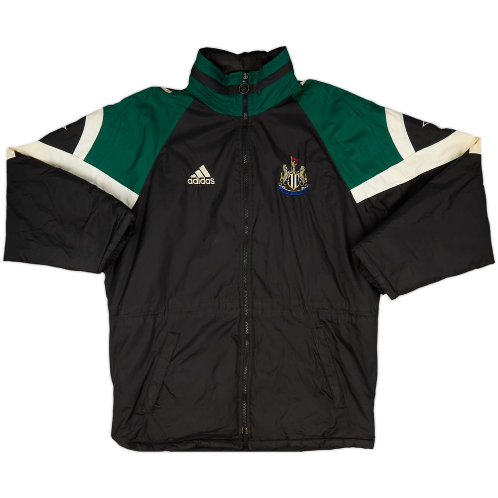 1997-99 Newcastle adidas Padded Bench Coat - 5/10 - (M)