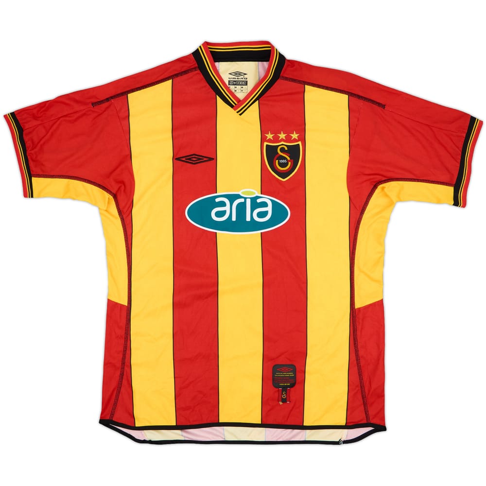 2002-03 Galatasaray Home Shirt - 8/10 - (L)