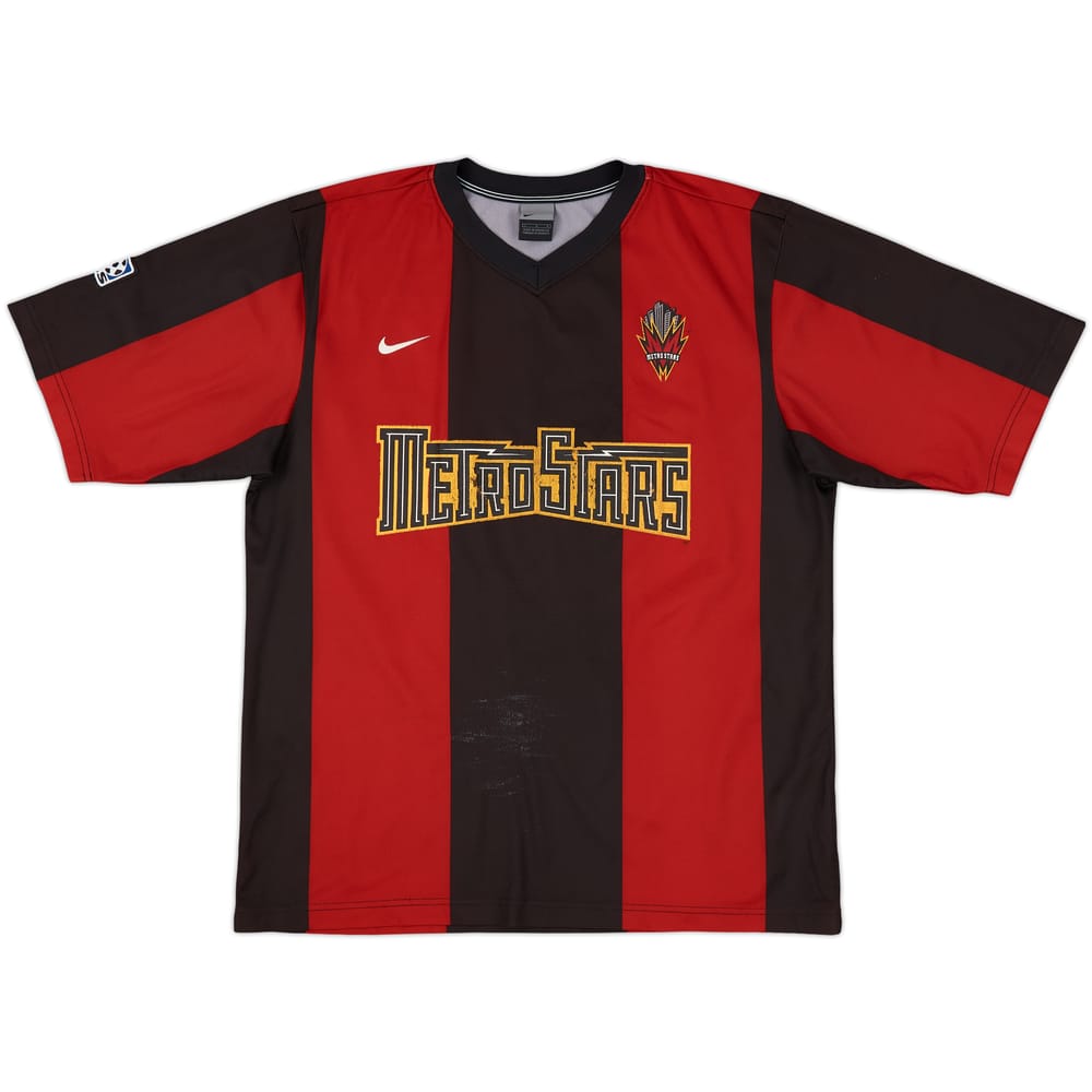 2000 NY/NJ Metrostars Basic Home Shirt - 5/10 - (L)