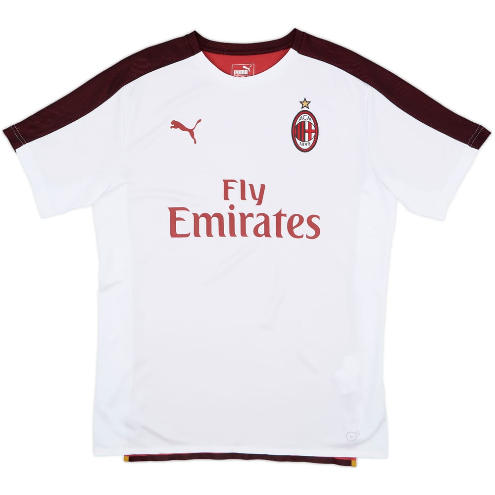 2018-19 AC Milan Puma Pre-Match Training Shirt - 10/10 - (L)
