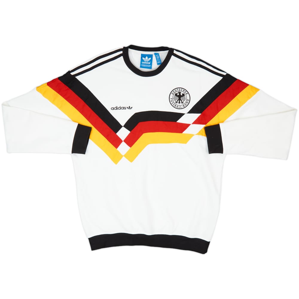 2010-11 Germany adidas '1990' adidas Sweat Top - 9/10 - (M)