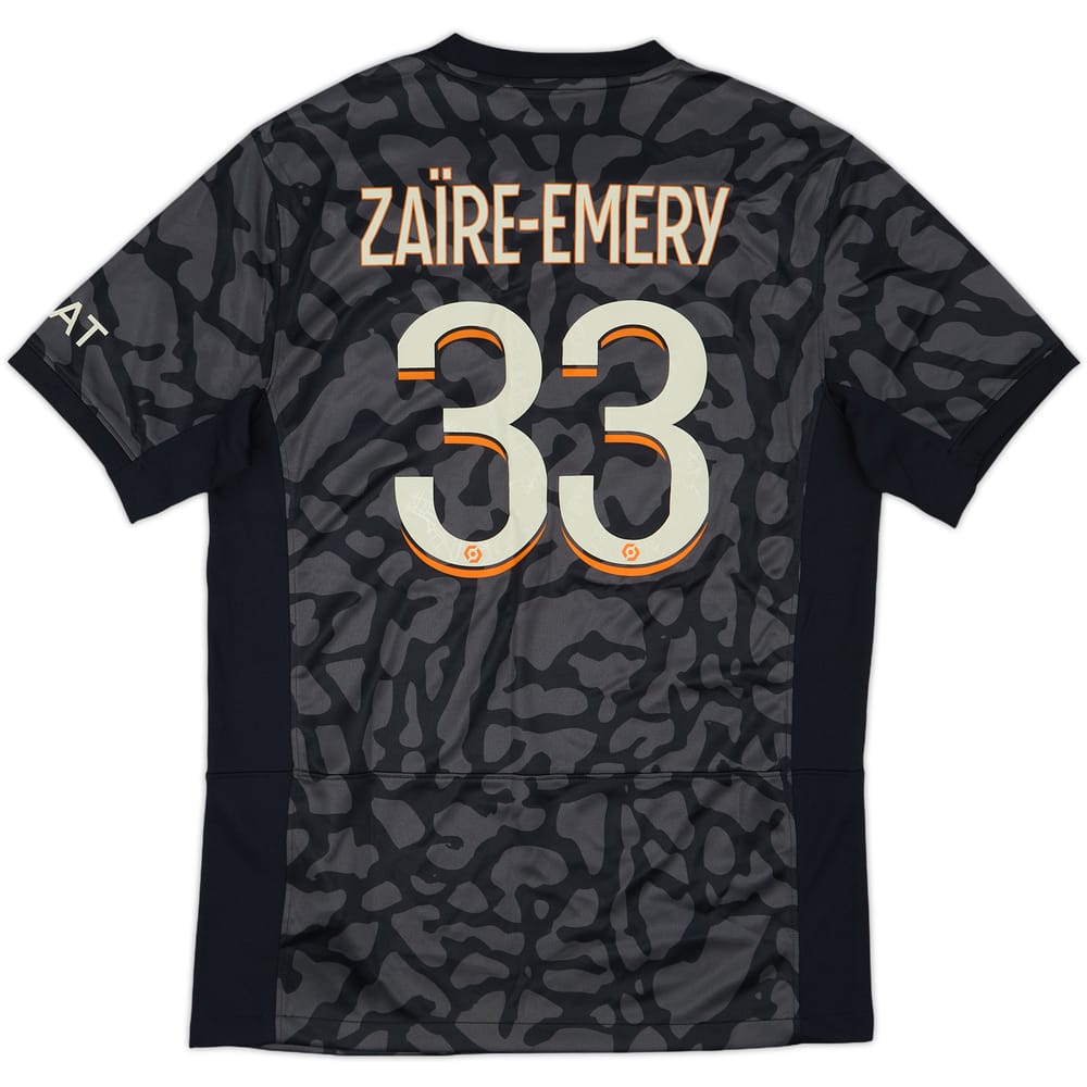 2023-24 Paris Saint-Germain Third Shirt Zaire-Emery #33 (M)
