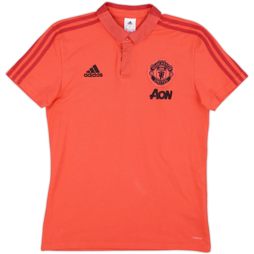2018-19 Manchester United adidas Polo Shirt - 7/10 - (M)